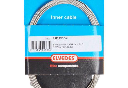 Elvedes rem binnenkabel RVS 5 m